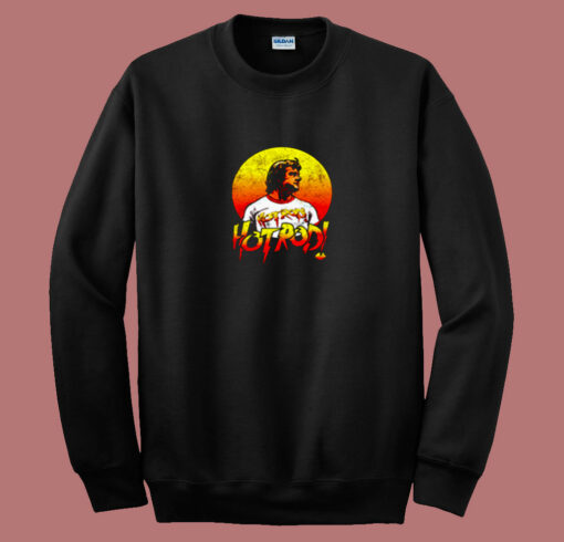 Roddy Piper Wrestler Hotrod 80s Sweatshirt