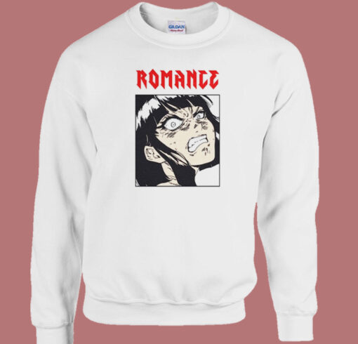 Romance Anime Girl 80s Sweatshirt