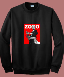 Roronoa Zoro Samurai Manga 80s Sweatshirt Roronoa Zoro Samurai Manga 80s Sweatshirt