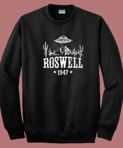 Roswell Storm Area Funny 80s Sweatshirt Roswell Storm Area Funny 80s Sweatshirt