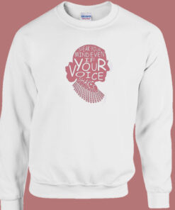 Ruth Bader Ginsburg Quote 80s Sweatshirt 1