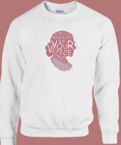Ruth Bader Ginsburg Quote 80s Sweatshirt 2