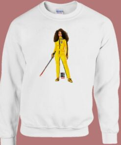 SZA Kill Bill Samurai Sweatshirt 1 SZA Kill Bill Samurai Sweatshirt 2