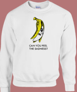 Sadness Emo Banana 80s Sweatshirt 1