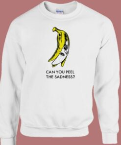 Sadness Emo Banana 80s Sweatshirt 2