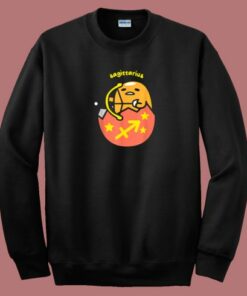 Sagittarius Sign Gudetama Funny 80s Sweatshirt Sagittarius Sign Gudetama Funny 80s Sweatshirt