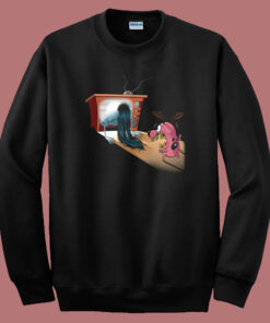 Samara Comes To Nowhere 80s Sweatshirt Samara Comes To Nowhere 80s Sweatshirt