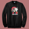 Sameowrai Anime Funny 80s Sweatshirt