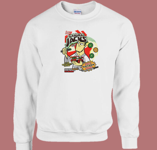 Samurai Jack Cereal Box 80s Sweatshirt