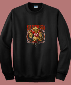 San Francisco Fan Fantasy Footballs 80s Sweatshirt San Francisco Fan Fantasy Footballs 80s Sweatshirt