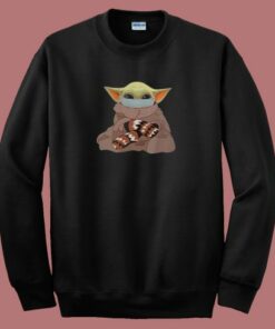 Sanders Baby Yoda 80s Sweatshirt Sanders Baby Yoda 80s Sweatshirt