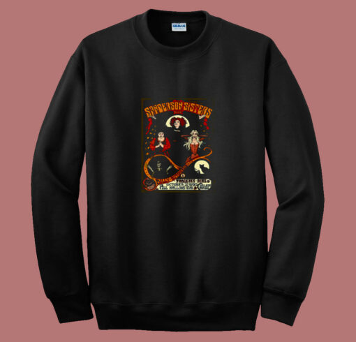 Sanderson Sisters Retro Hocus Pocus 80s Sweatshirt