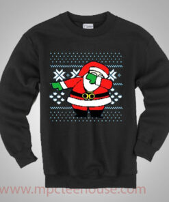 Santa Claus Dab on Em Christmas Ugly Sweater Santa Claus Dab on Em Christmas Ugly Sweater