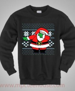 Santa Claus Dab on Em Christmas Ugly Sweater Santa Claus Dab on Em Christmas Ugly Sweater
