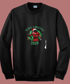 Santa Plague Doctor Face Mask Christmas Tank Top 80s Sweatshirt Santa Plague Doctor Face Mask Christmas Tank Top 80s Sweatshirt