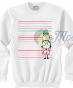 Sarah and Duck Crewneck Sweatshirt 1