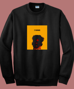 Savage 21 Savage Cover 80s Sweatshirt 1