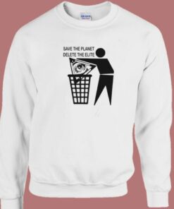 Save The Planet Delete All Elite Sweatshirt 2