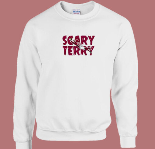 Scary Terry McLaurin 80s Sweatshirt