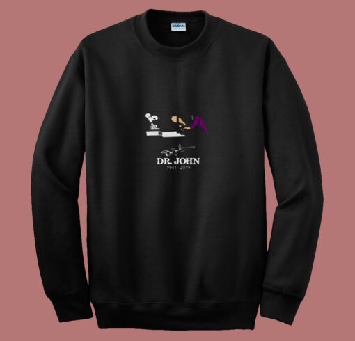 Schroeder Dr John 1941 2019 Signature Snoopy 80s Sweatshirt