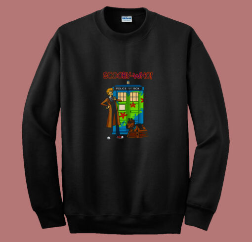 Scooby Who 80s Sweatshirt