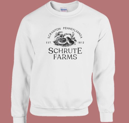 Scranton Pennsylvania Schrute Farms Sweatshirt Scranton Pennsylvania Schrute Farms Sweatshirt