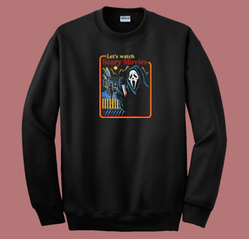 Scream Horror Halloween 80s Sweatshirt