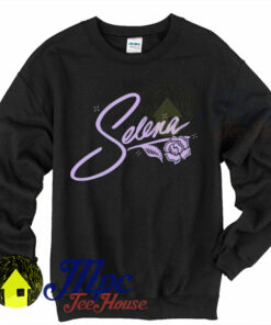 Selena Quintanilla Signature Crewneck Sweatshirt Selena Quintanilla Signature Crewneck Sweatshirt