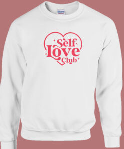 Self Love Club Valentine Day 80s Sweatshirt 1