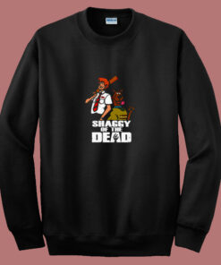 Shaggy Of The Dead Scoobydoo Mystery 80s Sweatshirt 1