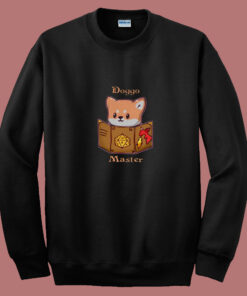 Shiba Inu Dungeon Master 80s Sweatshirt 1
