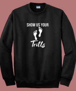 Show Us Your Kids Footprints 80s Sweatshirt 1