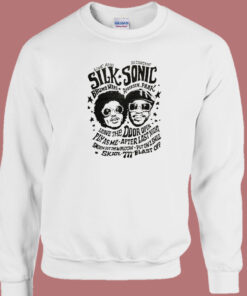 Silk Sonic Bruno Mars 80s Sweatshirt 1