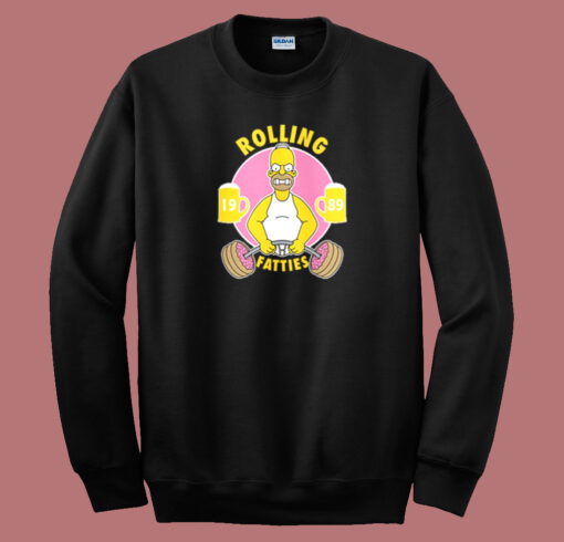 Simpson Homer Rolling Fatties Sweatshirt