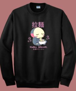 Skeleton Death Eating Ramen Sweatshirt