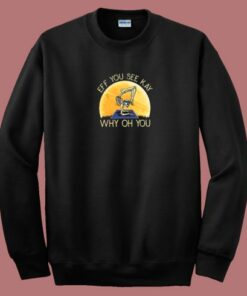 Skeleton Eff You Saee Kay 80s Sweatshirt