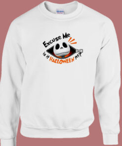 Skeleton Halloween Yet 80s Sweatshirt 1