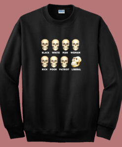 Skull Face Liberal Monkey Sweatshirt
