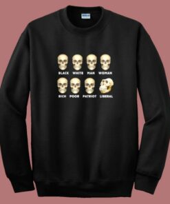 Skull Face Liberal Monkey Sweatshirt