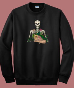 Skull Gardener 80s Sweatshirt 1