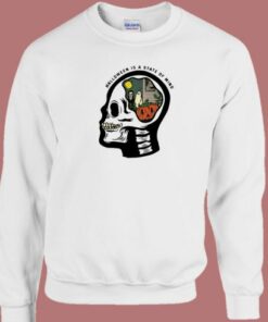 Skull Halloween Is A State Of Mind 80s Sweatshirt 1 Skull Halloween Is A State Of Mind 80s Sweatshirt 2