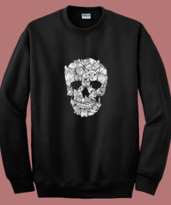 Skull Of Cats Cool 80s Sweatshirt Skull Of Cats Cool 80s Sweatshirt