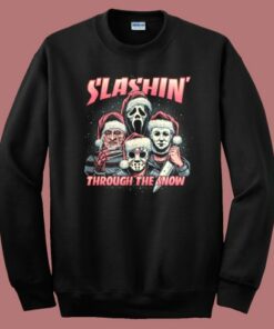 Slashin Through The Snow Sweatshirt