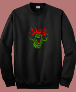 Slimer Ghostbusters Heavy Metal Parody 80s Sweatshirt Slimer Ghostbusters Heavy Metal Parody 80s Sweatshirt