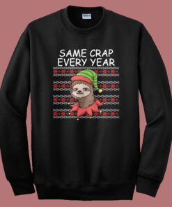 Sloth Santa Hat Christmas Sweatshirt Sloth Santa Hat Christmas Sweatshirt