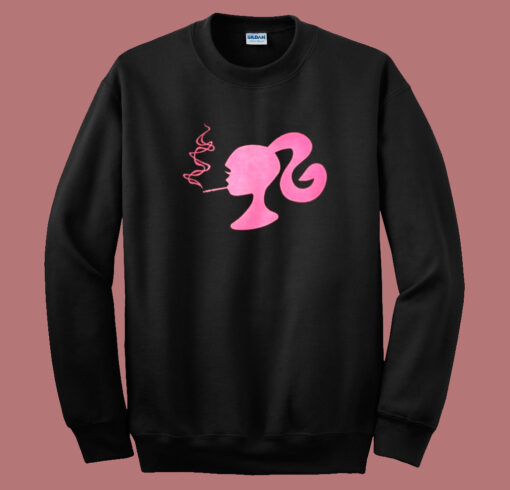 Smoking Barbie Funny Sweatshirt