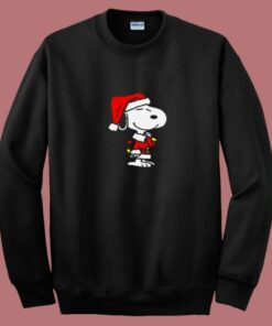 Snoopy Christmas Santa Xmas 80s Sweatshirt