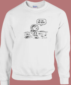 Snoopy Im On The Moon Sweatshirt 1