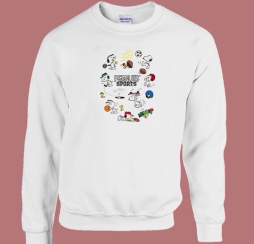 Snoopy Peanuts Sports Sweatshirt