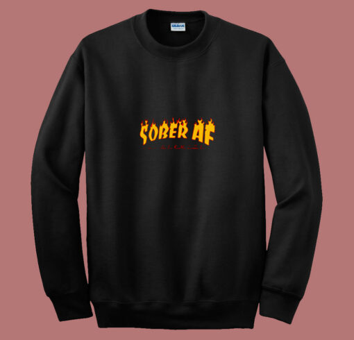 Sober Af Sobermode 80s Sweatshirt